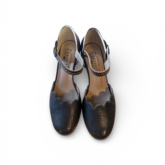 L’Artiste by Spring Step “Parchelle” D’Orsay Heel | Twee | 39 EU / 8.5 Women’s - Picture 9 of 11